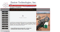 Desktop Screenshot of fusiontechnologies.com